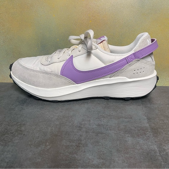 Nike Waffle Debut Women's Sail White/Lilac Retro Style Sneakers Sz 10 - Picture 12 of 16